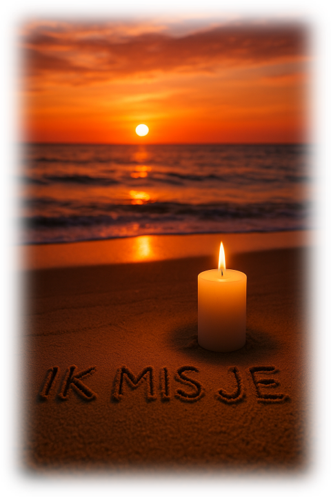 Persoonlijke uitvaartfotomontage met foto’s van overleden dierbare, zorgvuldig samengesteld en ondersteund door muziek.