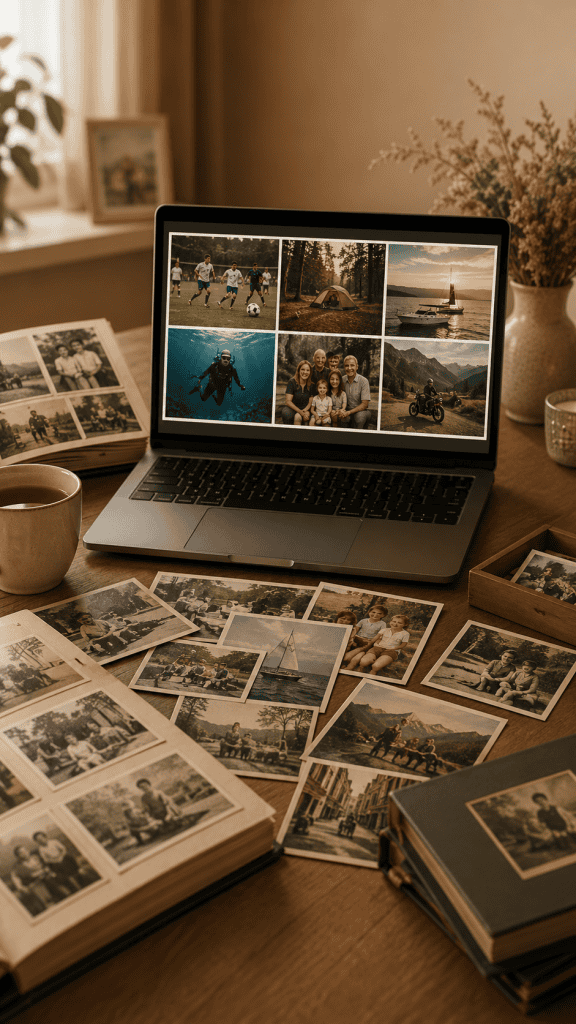 Herinneringen vastleggen met fotomontages voor uitvaart en rouw. Persoonlijke en respectvolle herden.
